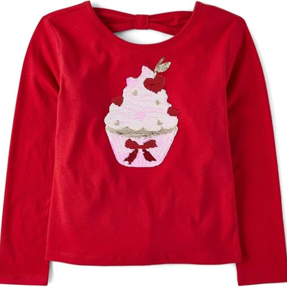 Children's Place, NWT, Cupcake Long Sleeve T-Shirt
